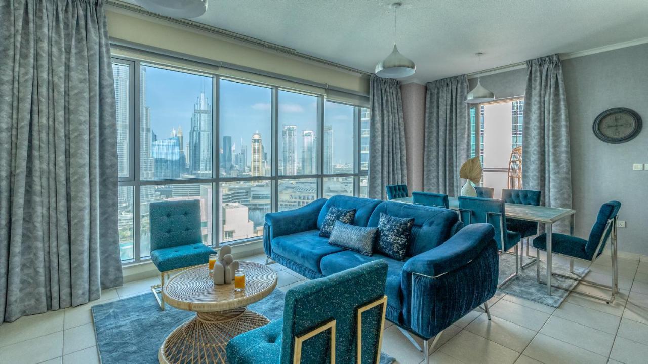Bellavista - 2Br At The Residences Downtown Boulevard Full Burj Khalifa And Fountain View Дубай Экстерьер фото