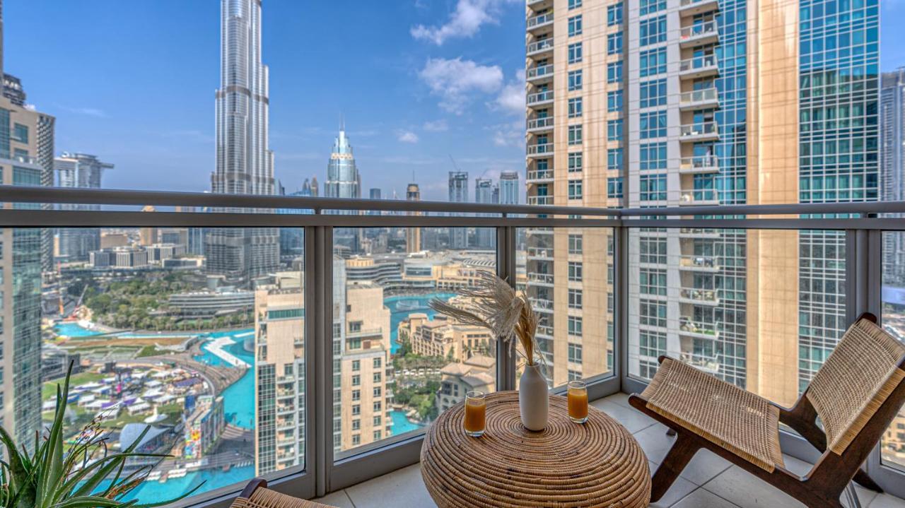 Bellavista - 2Br At The Residences Downtown Boulevard Full Burj Khalifa And Fountain View Дубай Экстерьер фото