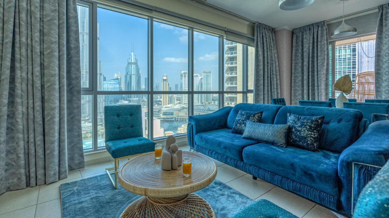 Bellavista - 2Br At The Residences Downtown Boulevard Full Burj Khalifa And Fountain View Дубай Экстерьер фото